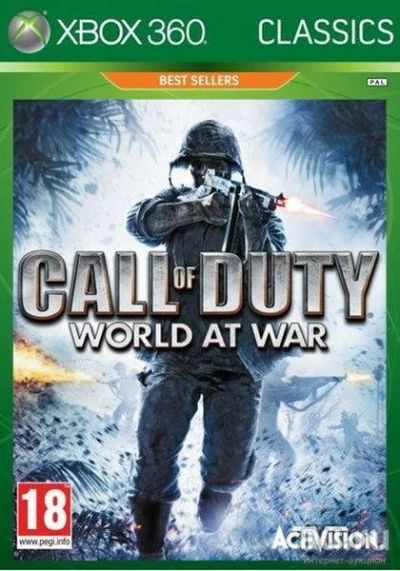 Лот: 8422092. Фото: 1. Call Of Duty World At War, лицензионный... Игры для консолей