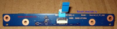Лот: 3425336. Фото: 1. TouchPad Button Board BA92-07336A. Другое (комплектующие)