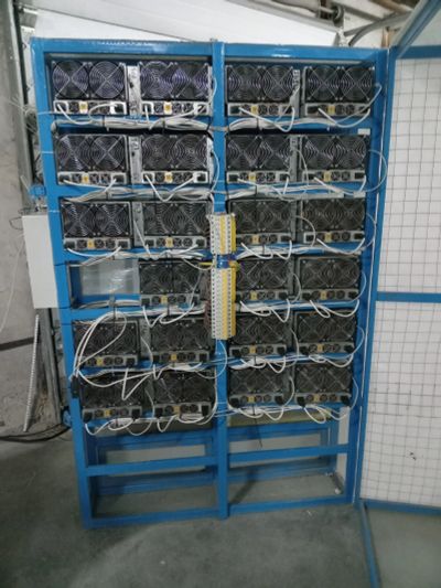 Лот: 25028114. Фото: 1. Стойка для майнинга 24 устройства. Стойки, направляющие
