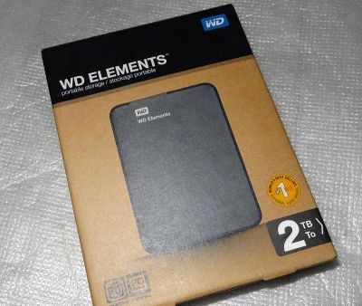 Лот: 6587322. Фото: 1. 2.5" Внешний HDD WD Elements Portable... Внешние жесткие диски