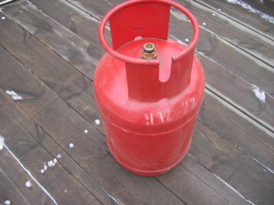 Лот: 5186852. Фото: 1. Баллон газовый пропановый 27 л. Баллоны, газ в баллонах