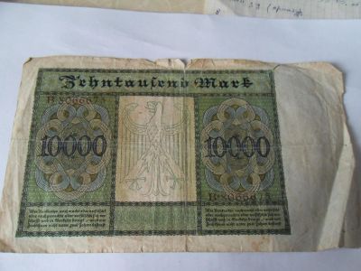 Лот: 5486080. Фото: 1. Германия 10000 марок 1922. Германия и Австрия