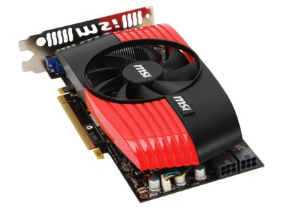 Лот: 5992001. Фото: 1. MSI GeForce GTX 460 1Gb GDDR5... Видеокарты