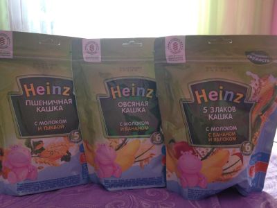 Лот: 9544713. Фото: 1. каша Heinz. Детское питание