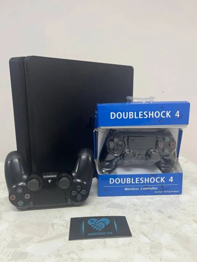 Лот: 19417328. Фото: 1. 2 джойстика + Sony PlayStation... Игровые приставки, консоли