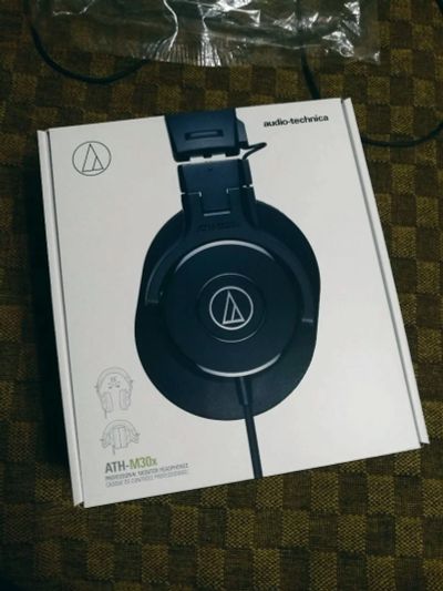Лот: 15295675. Фото: 1. наушники audio technica ath-m30x. Наушники, гарнитуры