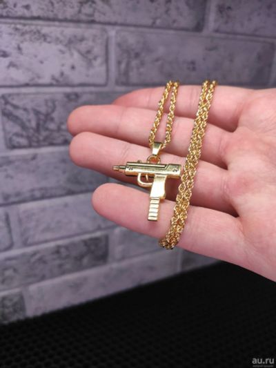 Лот: 17737532. Фото: 1. Новая Золотая цепочка UZI. Цепочки