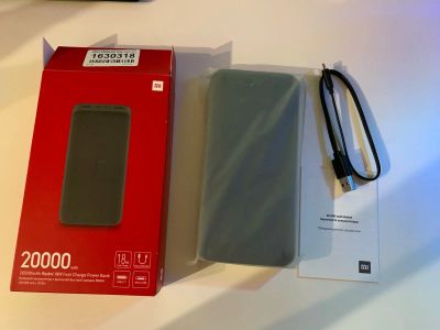 Лот: 18951284. Фото: 1. Xiaomi Redmi Power Bank 20000... Внешние, портативные аккумуляторы для смартфонов (Power bank)