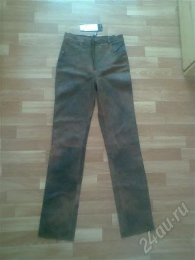 Лот: 442744. Фото: 1. кожанные брюки Levinson. Брюки, шорты