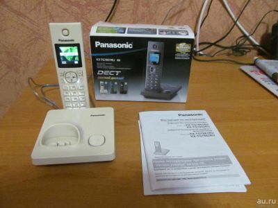 Лот: 9124029. Фото: 1. Радиотелефон Panasonic KX-TG7851... DECT и радиотелефоны
