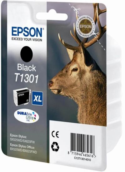 Лот: 5181046. Фото: 1. Картридж струйный Epson C13T13014010... Картриджи, расходные материалы