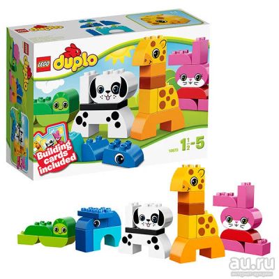 Лот: 8216376. Фото: 1. Лего Дупло Lego Duplo Веселые... Конструкторы