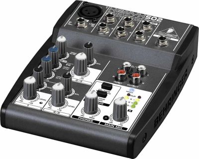Лот: 10522926. Фото: 1. Микшер Behringer Xenyx 502. Микшеры, предусилители, микрофонные эффекты