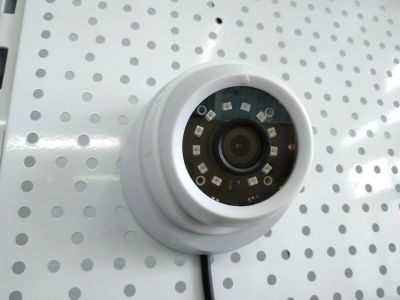 Лот: 17243019. Фото: 1. IP-камера внутренняя с микрофоном... Видеонаблюдение
