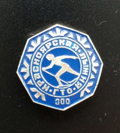 Лот: 4375065. Фото: 1. Знак Красноярская лыжня. ГТО Готов... Сувенирные