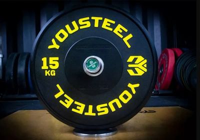 Лот: 22368931. Фото: 1. Диск 15кг YouSteel Training PRO... Штанги, блины
