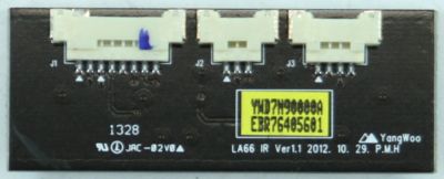 Лот: 5202519. Фото: 1. IR - EBR76405601 - LA66 IR Ver1... Печатные платы