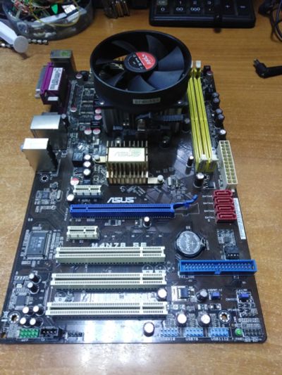 Лот: 21566716. Фото: 1. Комплект AMD Phenom X550 + Asus... Комплекты запчастей