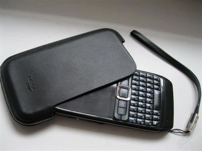 Лот: 1103186. Фото: 1. Nokia E71-1 black steel 1y NAVI. Смартфоны