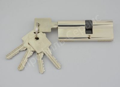 Лот: 17404785. Фото: 1. Личина замка ключ/ключ 80мм. Замки