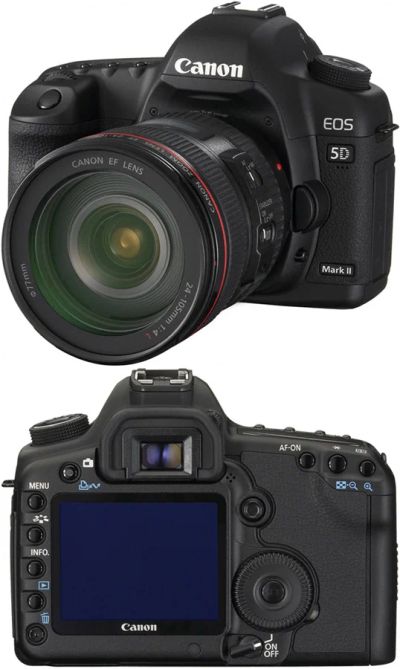 Лот: 10790677. Фото: 1. Canon EOS 5D Mark II + Canon EF... Цифровые зеркальные