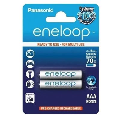 Лот: 15544950. Фото: 1. АКБ AAA Eneloop 750mAh LSD BL2... Батарейки, аккумуляторы, элементы питания