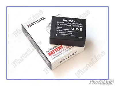 Лот: 17935755. Фото: 1. Аккумулятор батарея Batmax NP-W126... Аккумуляторы, зарядные