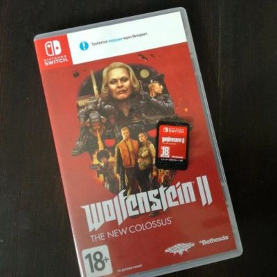 Лот: 14850716. Фото: 1. Wolfenstein 2. Игры для консолей