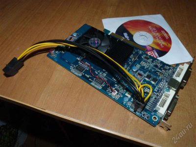 Лот: 1016845. Фото: 1. Видеокарта Radeon HD4650 1Gb DDR2... Видеокарты