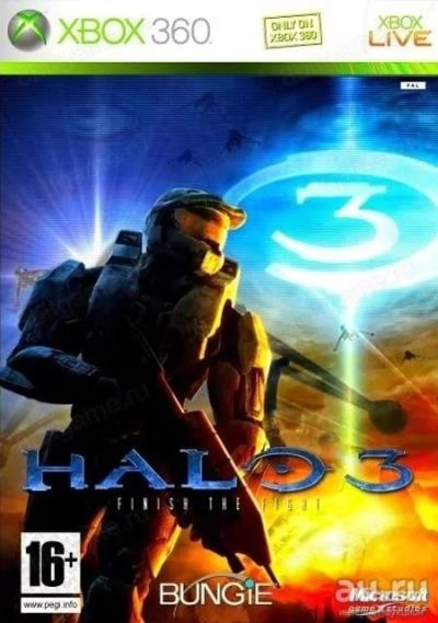 Лот: 13346271. Фото: 1. Halo 3 [Xbox 360, английская версия... Игры для консолей