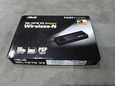 Лот: 14328974. Фото: 1. WIFI адаптер ASUS WL-167G V3. WiFi, Bluetooth адаптеры