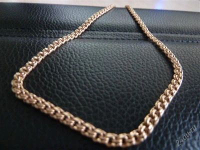 Лот: 2679233. Фото: 1. Продам цепочку плетение бисмарк. Цепочки