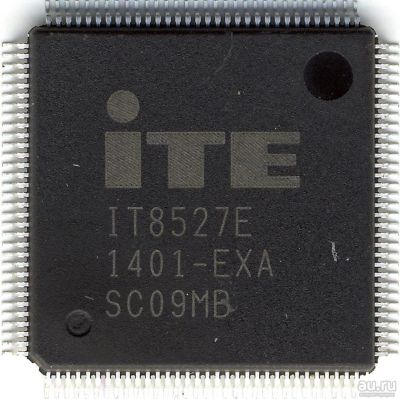 Лот: 14478598. Фото: 1. IT8527E мультиконтроллер ITE QFP-128... Микроконтроллеры