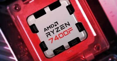 Лот: 24997295. Фото: 1. Процессор AMD Ryzen 5 7400F, 6... Процессоры