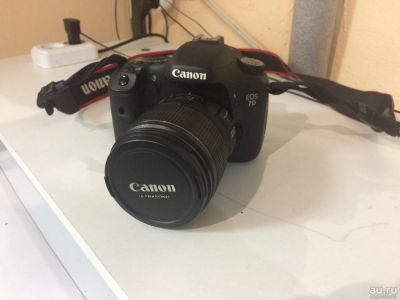 Лот: 10565168. Фото: 1. Фотоаппарат Canon EOS 7D+Canon... Цифровые зеркальные