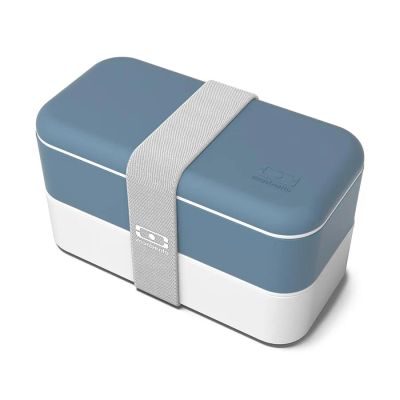 Лот: 24942582. Фото: 1. Ланч-бокс Monbento Original, denim. Контейнеры, банки