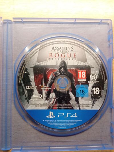 Лот: 21059086. Фото: 1. Диск Assassin's creed Rogue PS4... Игры для консолей