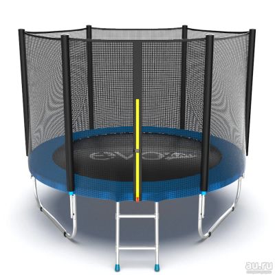 Лот: 15779161. Фото: 1. Батут EVO JUMP External 8ft (Blue... Детские спортивные комплексы, батуты