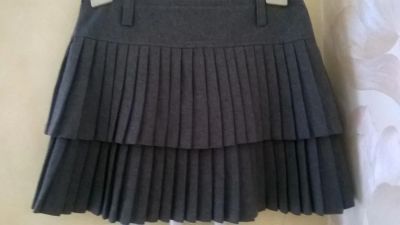 Лот: 7987609. Фото: 1. Юбка-плиссе 100% шерсть, Reserved... Юбки