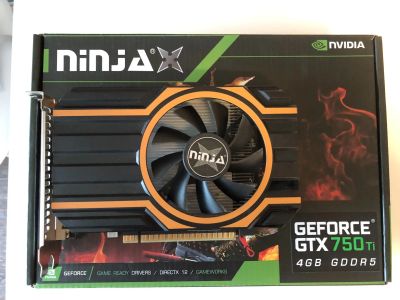 Лот: 25671524. Фото: 1. Nvidia GeForce GTX 750 TI 4Gb. Видеокарты