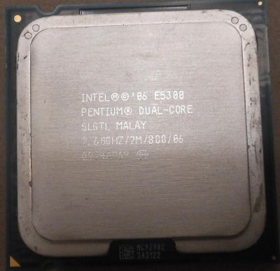 Лот: 7965423. Фото: 1. Процессор Intel Pentium Dual-Core... Процессоры