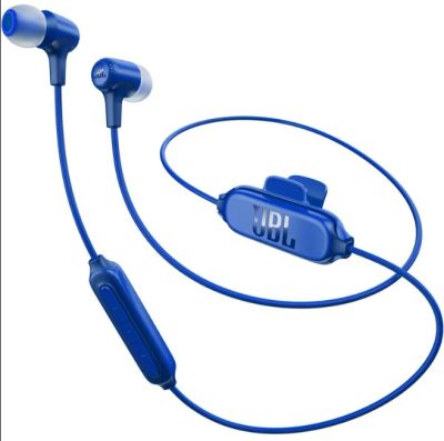 Лот: 12822103. Фото: 1. Наушники JBL E25BT, синие. Наушники, гарнитуры