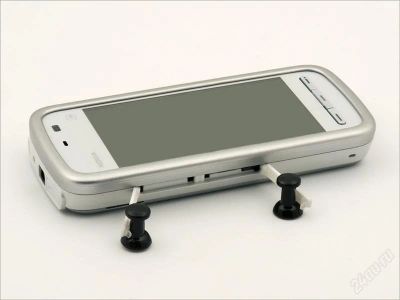 Лот: 1569813. Фото: 1. nokia 5228 white silver. Смартфоны
