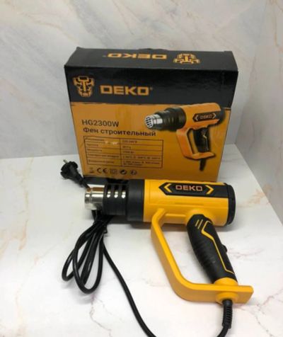 Лот: 21219067. Фото: 1. Строительный фен Deko HG2300W... Электроинструмент