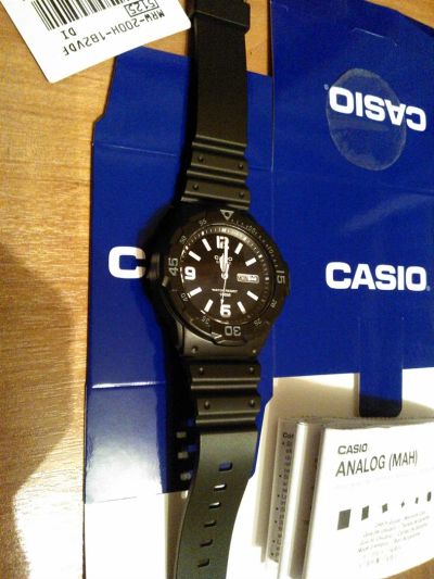 Лот: 3519859. Фото: 1. Casio MRW-200H-1B2. Оригинальные наручные часы