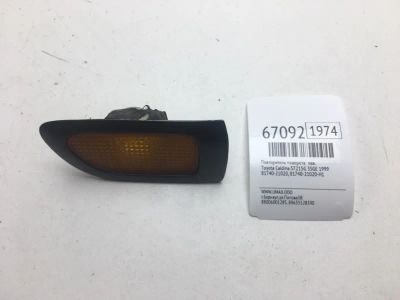 Лот: 20512110. Фото: 1. Повторитель поворота Toyota Caldina... Кузов