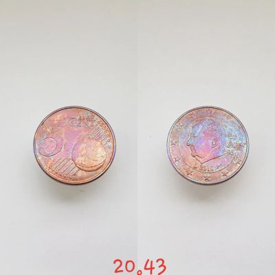 Лот: 15466309. Фото: 1. монета Испания 5 евроцентов, 2010г... Европа