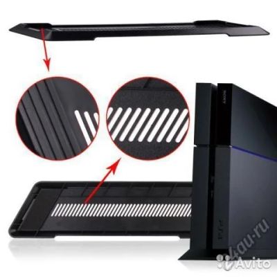 Лот: 9417548. Фото: 1. Вертикальная подставка для PS4... Аксессуары для игровых приставок, консолей, геймпады