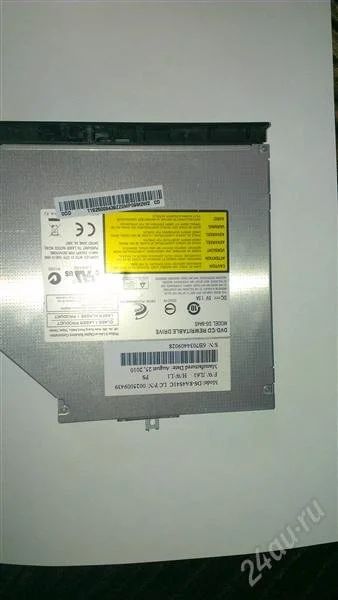 Лот: 2658932. Фото: 1. внутренний dvd привод lite-on... Приводы CD, DVD, BR, FDD