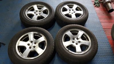 Лот: 15660343. Фото: 1. Диски + резина Subaru R16 5х100. Шины на дисках